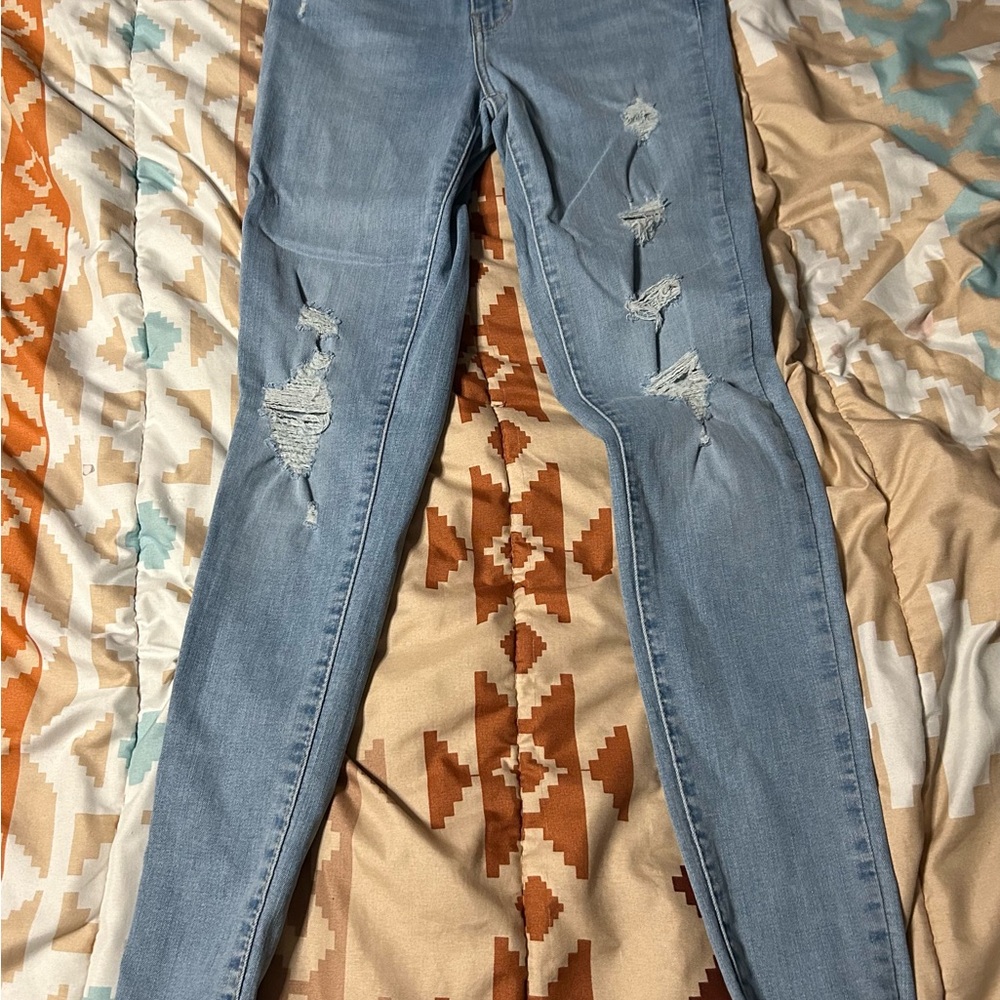 Levi’s women’s 720 high rise super skinny jeans New 25”